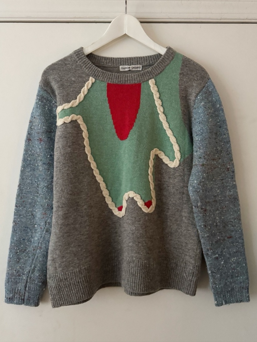 Rare Tsumori Chisato Wool + Silk Crewneck